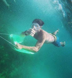 Excursión de Snorkel Deep Boarding en Bocas Del Toro